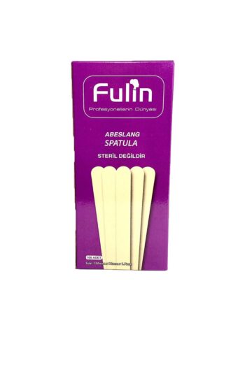 FULİN Ahşap Ağda Spatula 100'lü Depaağda1001