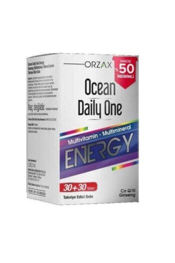 Orzax Ocean Daily One Energy 30+30 Tablet - İkincisi %50