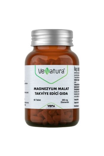 Venatura Magnezyum Malat Takviye Edici Gıda 60 Tablet