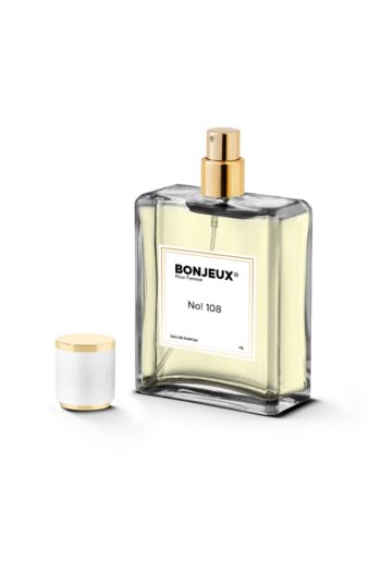 BONJEUX Pour Femme N:108 Kadın Parfümü 50 ml.Çiçeksi Vanilyalı Meyveli Parfüm
