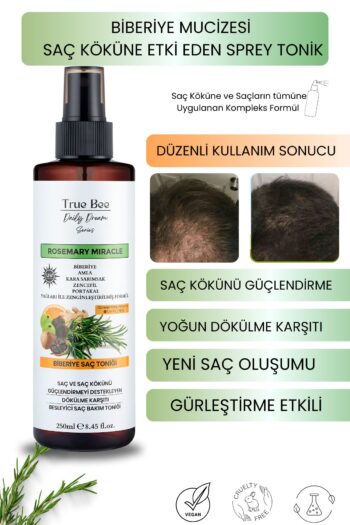 True Bee Daily Dream Series | Saç Oluşumunu Destekleyen Kök Güçlendirici Biberiye Kompleks Tonik 250 ml