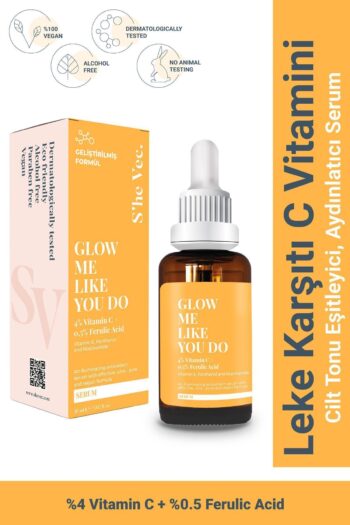 SHE VEC GLOW ME LIKE YOU DO - Aydınlatıcı ve Cilt Tonu Eşitleyici Leke Karşıtı C Vitamini Serum 30ml