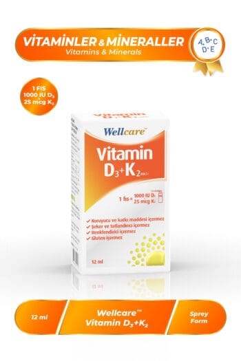 Wellcare Vitamin D3k2 - 12 ml