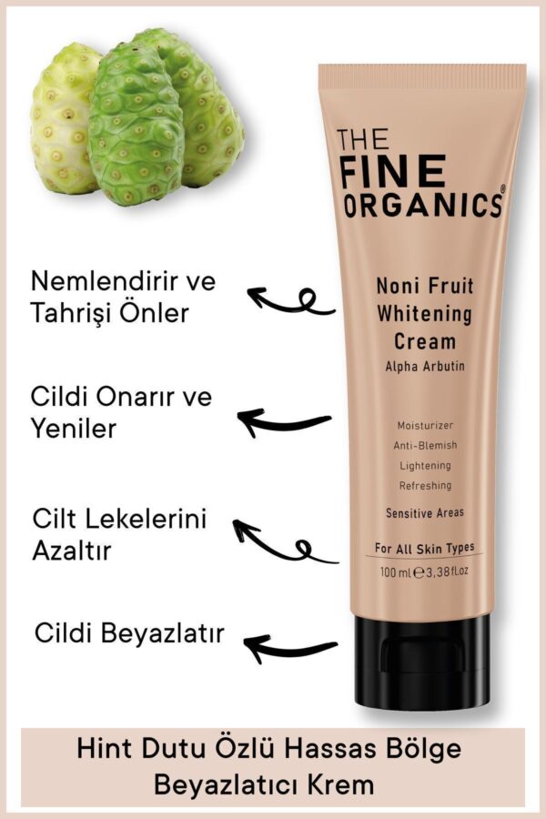 THE FINE ORGANICS Hint Dutu Özlü Yüz Ve Hassas Bölge Beyazlatıcı Krem (GENİTAL BÖLGE,KOLTUK ALTI,DİRSEK BÖLGE)100ml