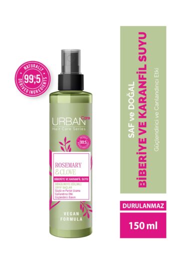 Urban Care Rosemary & Clove Biberiye Ve Karanfil Suyu % 99.5 Doğal Ve Saf 150 ml
