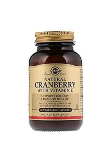 Solgar Cranberry With Vitamin C 60 Kapsül