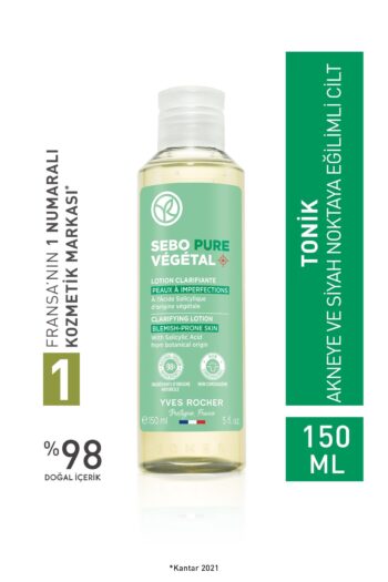 Yves Rocher Akne Eğilimli Cilt-gözenek Sıkılaştırıcı Sebo Pure Vegetal Tonik-bitkisel Salisilik Asit&sitrik Asit