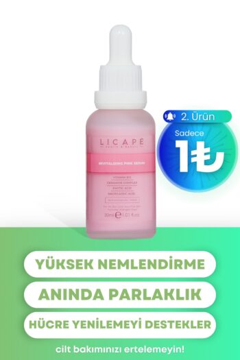 Licape B-12 Revitalizing Aydınlatıcı Bariyer Güçlendirici Nemlendirici Pink Serum 30ml