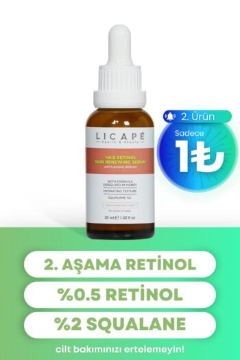 Licape Cilt Yaşlanması Karşıtı Aydınlatıcı 2.aşama (%0,5) Retinol Serum