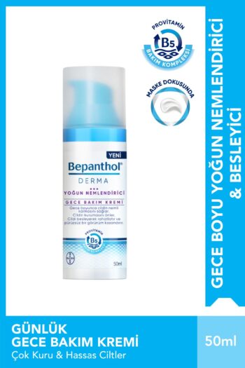 Bepanthol Derma Yoğun Nemlendirici Gece Yüz Bakım Kremi 50ml