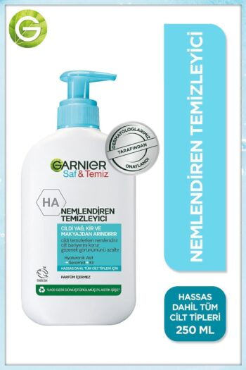 Garnier Saf& Temiz Nemlendiren Temizleyici [ Hyaluronik Asit Seramid Kil] 250 ml Yüz Temizleme Jeli
