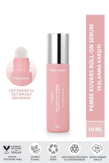 Bade Natural Pembe Kuvars Roll On Antioksidan Yüz Masaj Serumu 10 ml