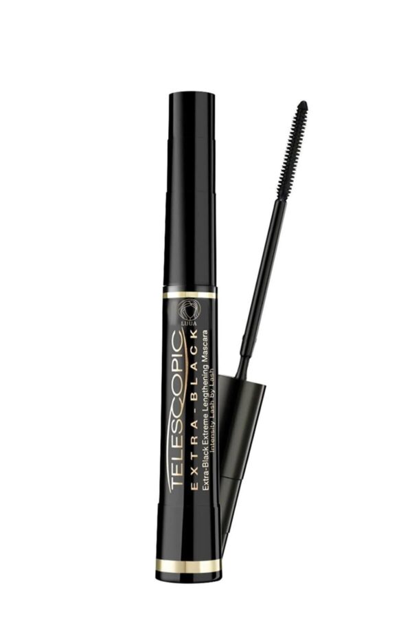 LUUA Telescopic Carbon Extra Black Maskara - Siyah