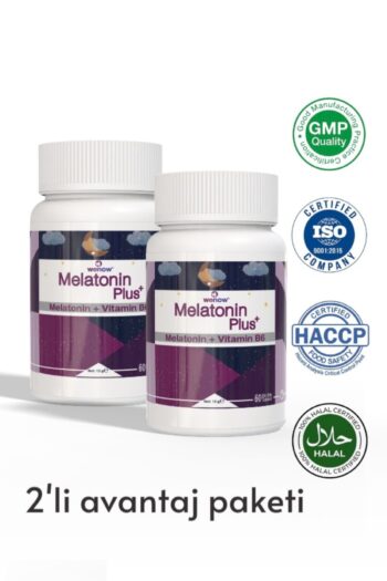 wenow MELATONİN PLUS 2'Lİ PAKET 120 TABLET 3 mg. MELATONİN 5 mg. VİTAMİN B6