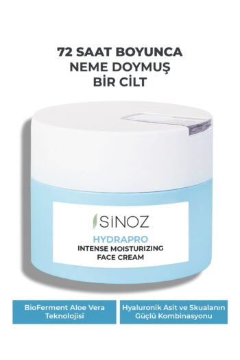 Sinoz Hydrapro Su Bazlı Yoğun Nemlendirici Yüz Bakım Kremi (KAR MANTARI MUCİZESİYLE) 50 ml