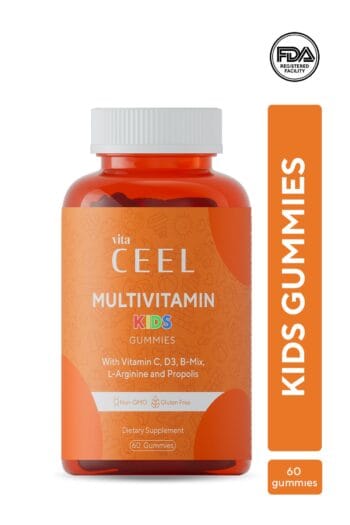 Vita Ceel Çocuklar için Gelişme Çağı Multivitamini Vitamin C, D, B Mix, L-arginine