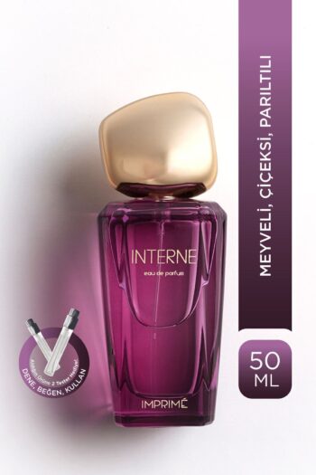 Imprime Interne Edp Kadın Parfüm 50ml | Meyveli Ve Çiçeksi | Bergamot, Şeftali, Yasemin, Zambak, Misk, Amber