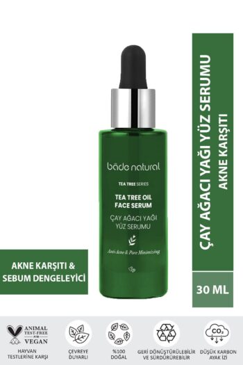Bade Natural Çay Ağacı Akne Karşıtı Ve Gözenek Sıkılaştırıcı Yüz Serumu 30 ml