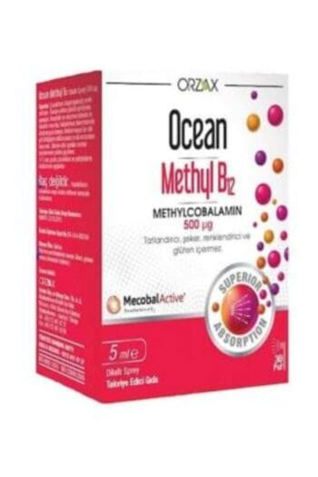 Ocean Methyl B12 500mcg Spry 5m