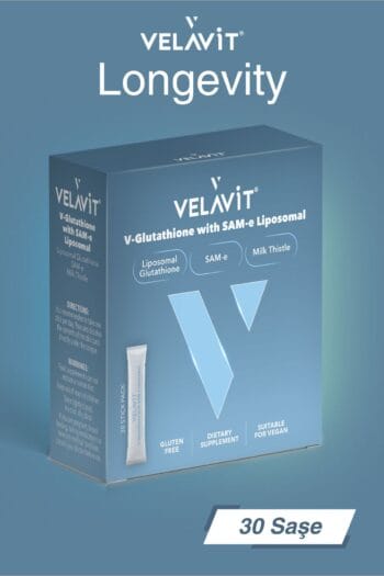 Velavit V-Glutathione with SAM-e Liposomal