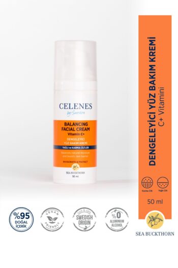 Celenes by Sweden Sea Buckthorn Dengeleyici Yüz Kremi 50ml Yağlı Cilt Ve Karma Ciltler