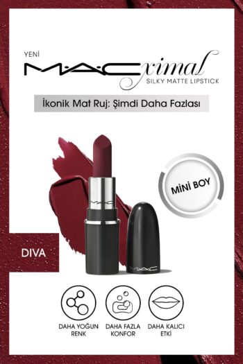 Mac Macximal Mini Mac Silky Matte Lipstick	-dıva