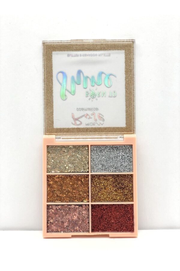 Roesıa Rose Cosmetics Rose Born To Shıne 6'lı Glitter - 6 Colors Glıtter Eyeshadow