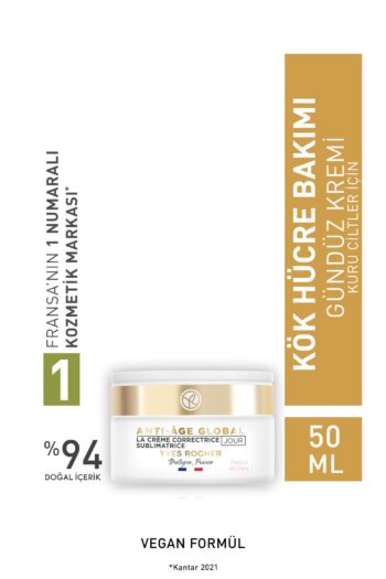 Yves Rocher Yaşlanma Karşıtı Bitkisel Kök Hücre Bakımı Anti-age Global - Hyaluronik Asit -kuru Cilt Gündüz Kremi