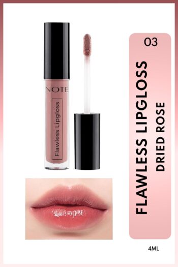 Note Cosmetics Flawless Lipgloss Nemlendirici Dudak Parlatıcısı - 03 Dried Rose - Pembe