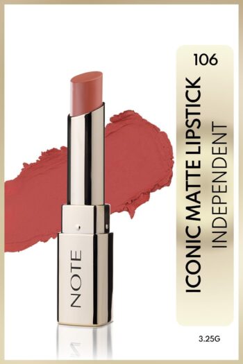 Note Cosmetics Iconic Matte Lipstick Kalıcı Mat Ruj 106 Independent - Nude