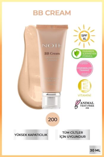 Note Cosmetics BB Cream SPF 15 Nemlendirici Etkili Yoğun Kapatıcı BB Krem - 200 Soft Ivory