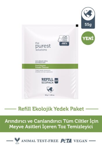The Purest Solutions Refill Ekolojik Yedek Paket- Azelaik Asit Ve Malik Asit Enzim Toz Temizleyici 55 Gr