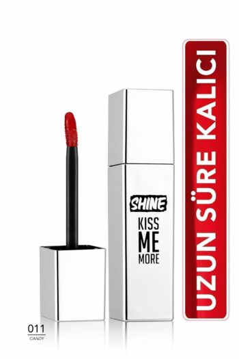 Flormar Kalıcı Parlak Likit Ruj (ŞEKER KIRMIZISI) - Shine Kiss Me More Lls - 011 Candy - 8682536083874