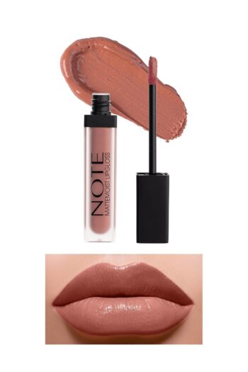Note Cosmetics Mattemoist Lipgloss Yarı Mat Saten Bitişli Likit Ruj 411 Vanilla Milk - Nude