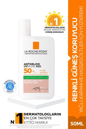 La Roche Posay Anthelios Oil Control Fluid 50 Renkli Yüz Güneş Kremi 50 ml
