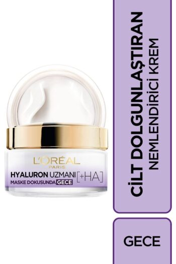 L'Oreal Paris STD Hyaluron Uzmanı Cilt Dolgunlaştıran Nemlendirici Gece Kremi- Hyaluronik Asit Klasik