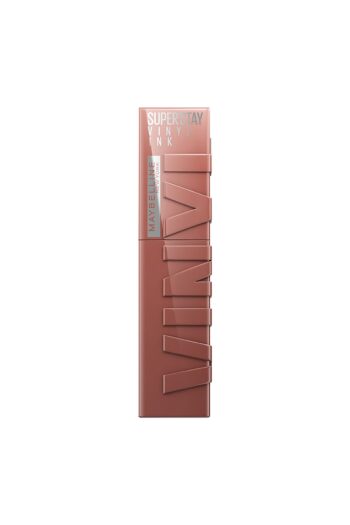 Maybelline New York Super Stay Vinyl Ink Nudes Longwear Transfer Proof Gloss Lipstick, Punchy