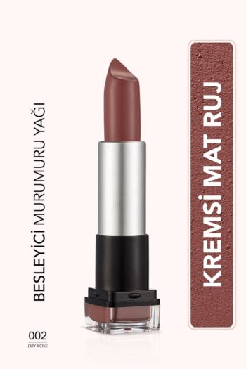 Flormar Hafif Dokulu Mat Ruj (PEMBE) - Hd Weightless Matte Lipstick - 002 Dry Rose - 8690604518579