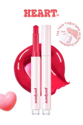 PERIPERA Yoğun Nemlendirici, Parlak Bitişli Balm Heart Jam Glow Lip (9CHERRY FİLLİNG)(LUCKY LOTTERY)