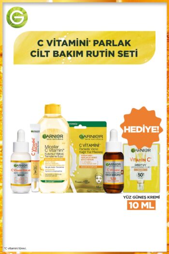 Garnier C Vitamini Gece & Gündüz Serum + Göz Kremi + Micellar + Kağıt Maske