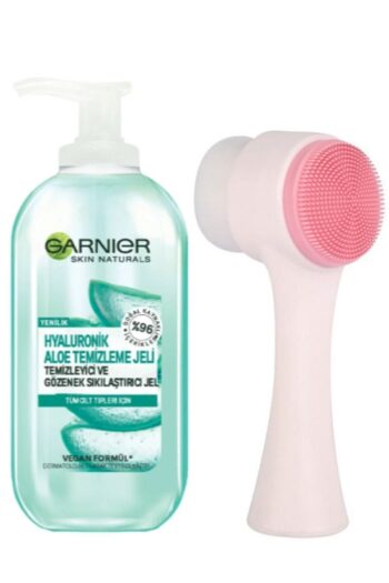 Garnier Hyaluronik Aloe Temizleme Jeli 200 Ml Ve Cilt Temizleme Fırçası