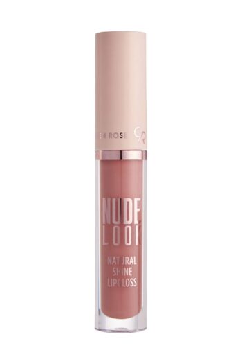 Golden Rose Nude Look Natural Shine Lipgloss No:03 Coral Nude - Naturel Renkli Dudak Parlatıcısı - 8691190967420