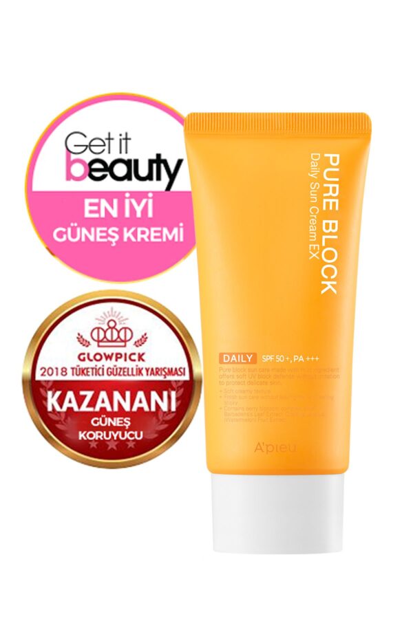 Missha Yapışkan His Bırakmayan Güneş Koruyucu A'pıeu Pure Block Natural Daily Sun Cream Spf50 /pa 50ml