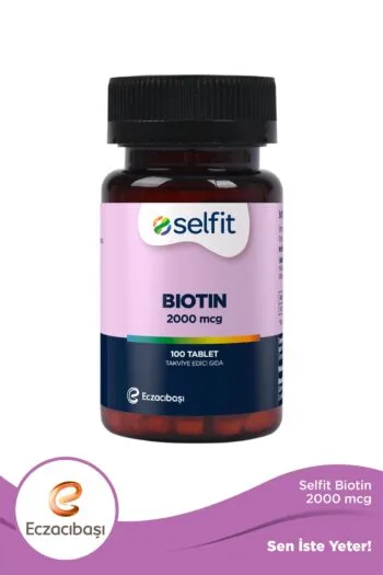 Selfit Biotin 2000 Mcg 100 Tablet