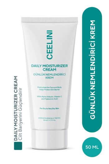 Ceelini Yoğun Nemlendirici Vücut ve Yüz Kremi Aloe Vera,Alpha Arbutin ve Hyalorunic Acid Özlü 50 ML