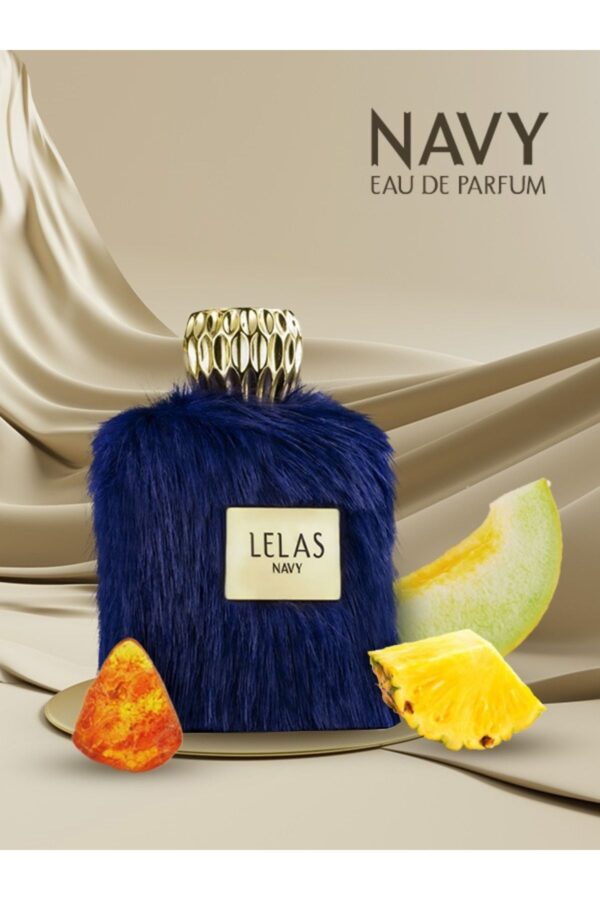 Lelas Fur 1447 Navy Edp Odunsu Çiçeksi Amber Kadın Erkek Parfümü-100 ml