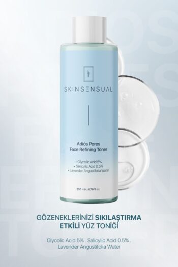 Skin Sensual Adiôs Pores Face Refining Toner (glycolic Acid 5%, Salicylic Acid 0.5) Gözeneklere Elveda Tonik