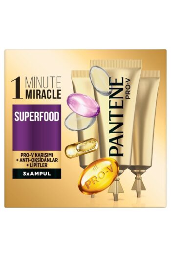 Pantene Ampul 1 Dakikada Mucize Superfood 3x15ml