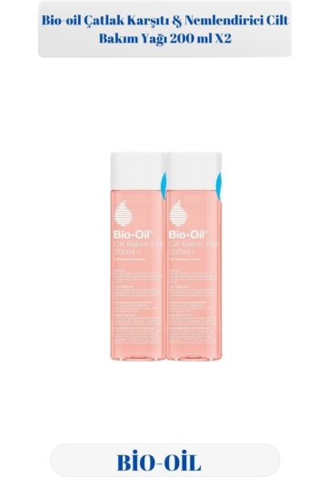 Bio-Oil Çatlak Karşıtı & Nemlendirici Cilt Bakım Yağı 200 ml X2