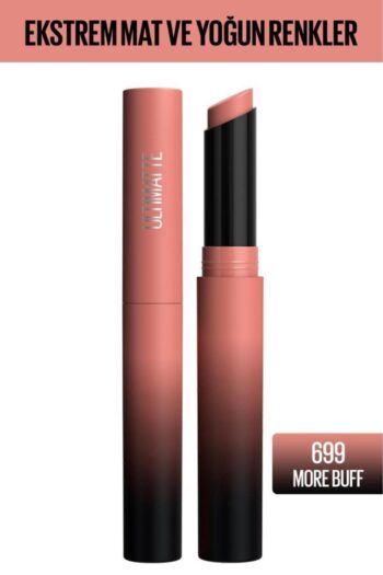 Maybelline New York Color Sensational Ultimatte Mat Ruj- 699 More Buff (NUDE)